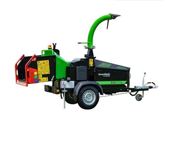 Greenmech EVO 165D, Fliskuttere, Skogsmaskiner