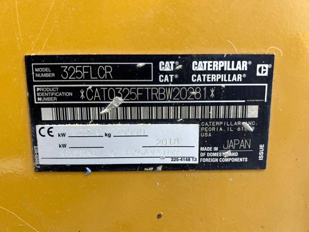 CAT 325 FL CR