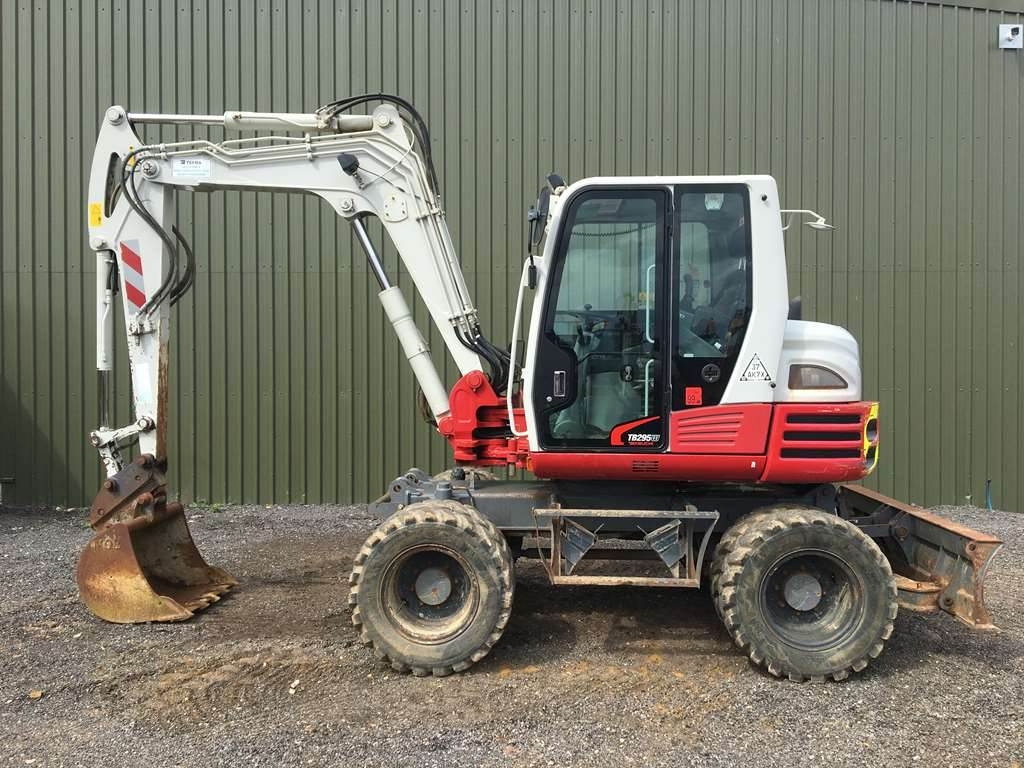 Takeuchi TB295W Wheeled Excavators Construction DLL Group