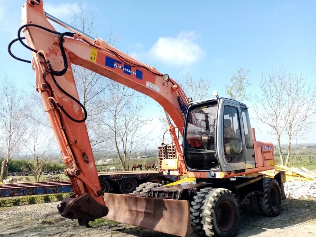 Fiat hitachi ex135w