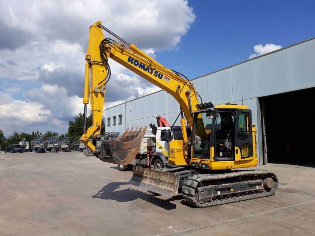 Komatsu PC138US-11, Escavatori compatti, Costruzioni