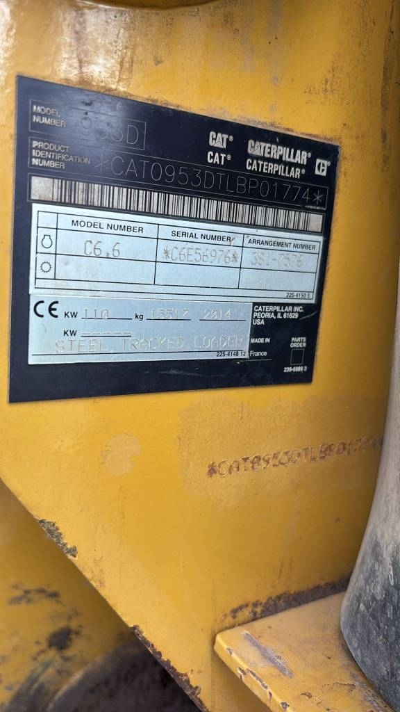 CAT 953 D (Under Preparation)
