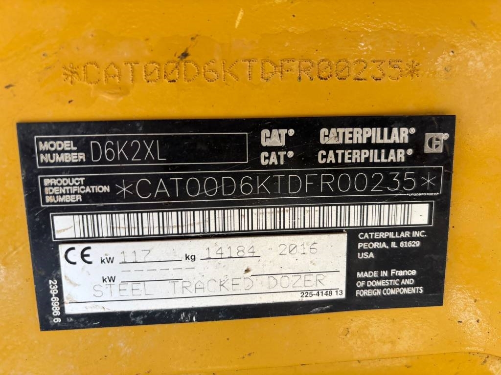CAT D 6 K 2 XL (CE + EPA)