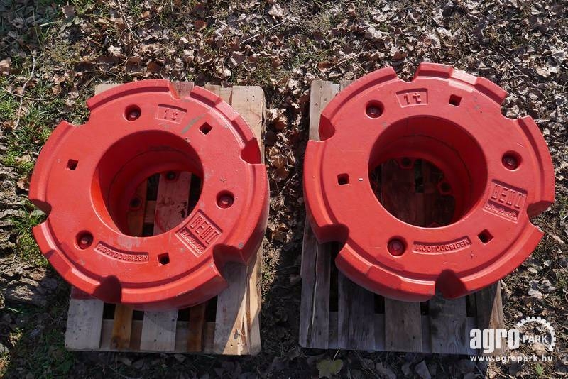 Used Fendt Wheel weights for Fendt tractors, 2 x 1000 kg other tractor