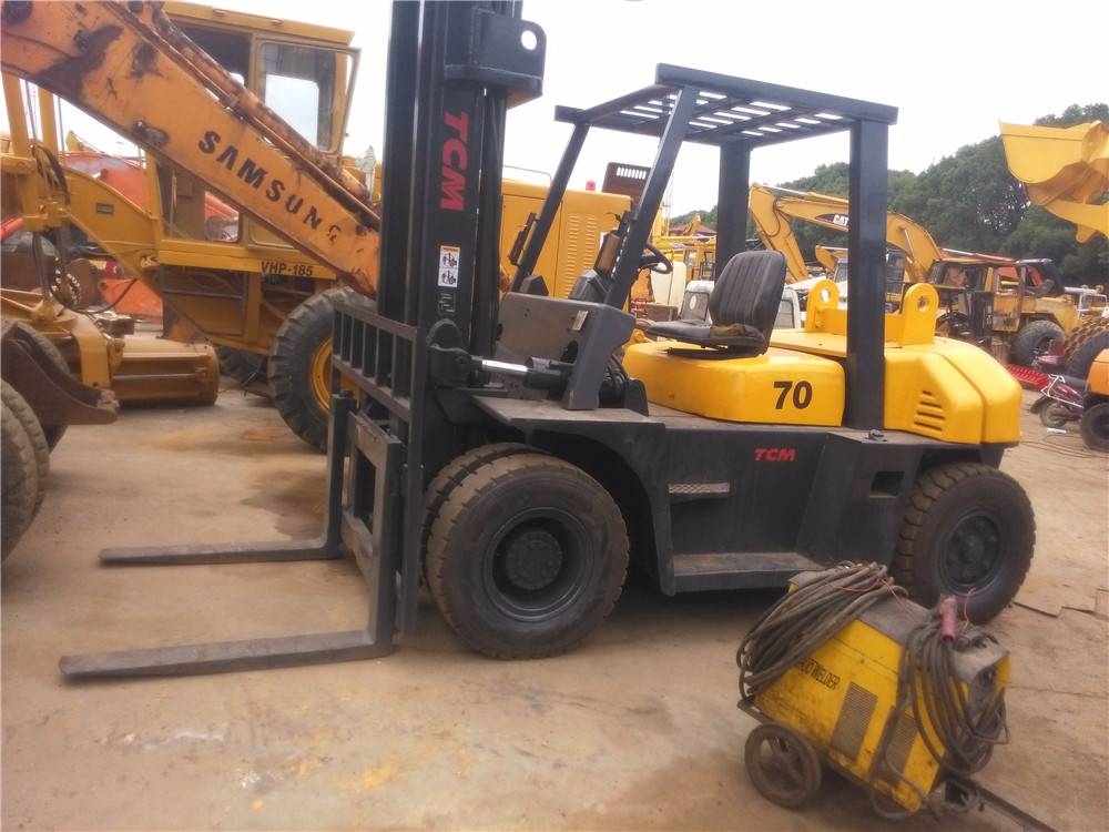 Used TCM FD70Z8 7ton forklift diesel Forklifts Year 2013 for sale Mascus USA