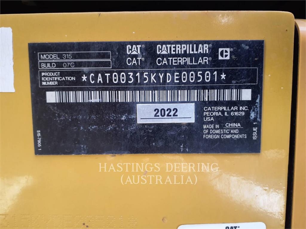 CAT 315-07 image 6