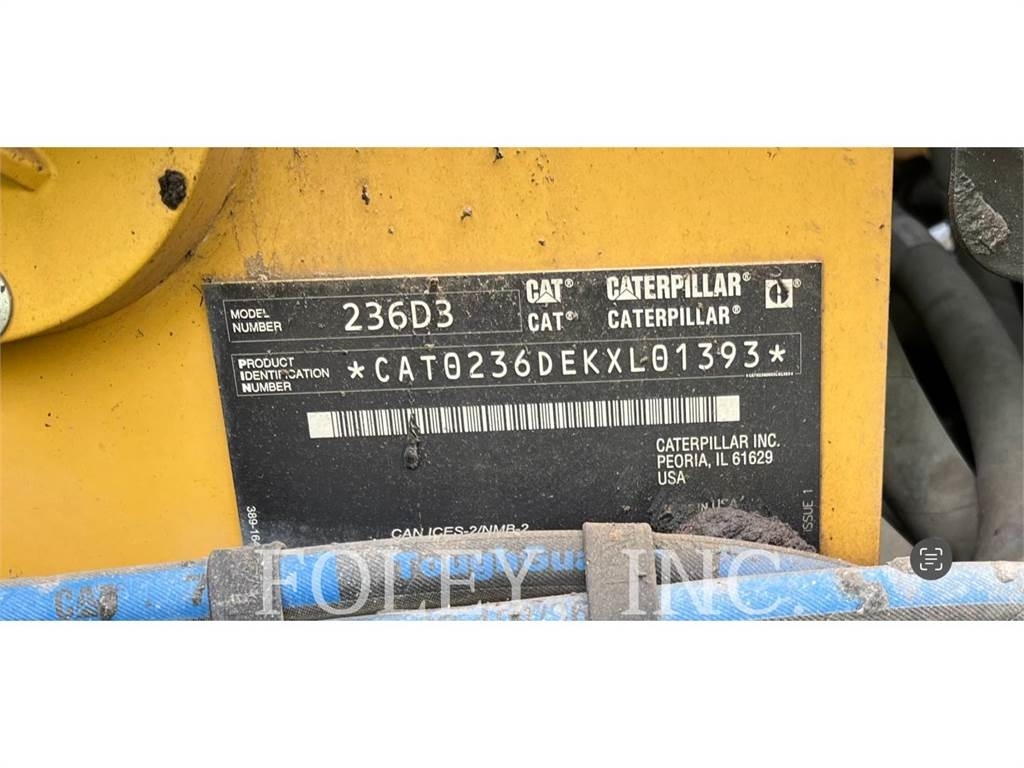 2021 CAT 236D3 For Sale 37,000 USD Cat Used