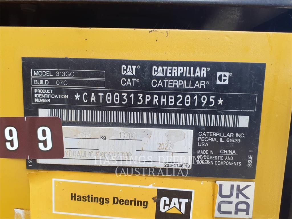 CAT 313-07GC image 6