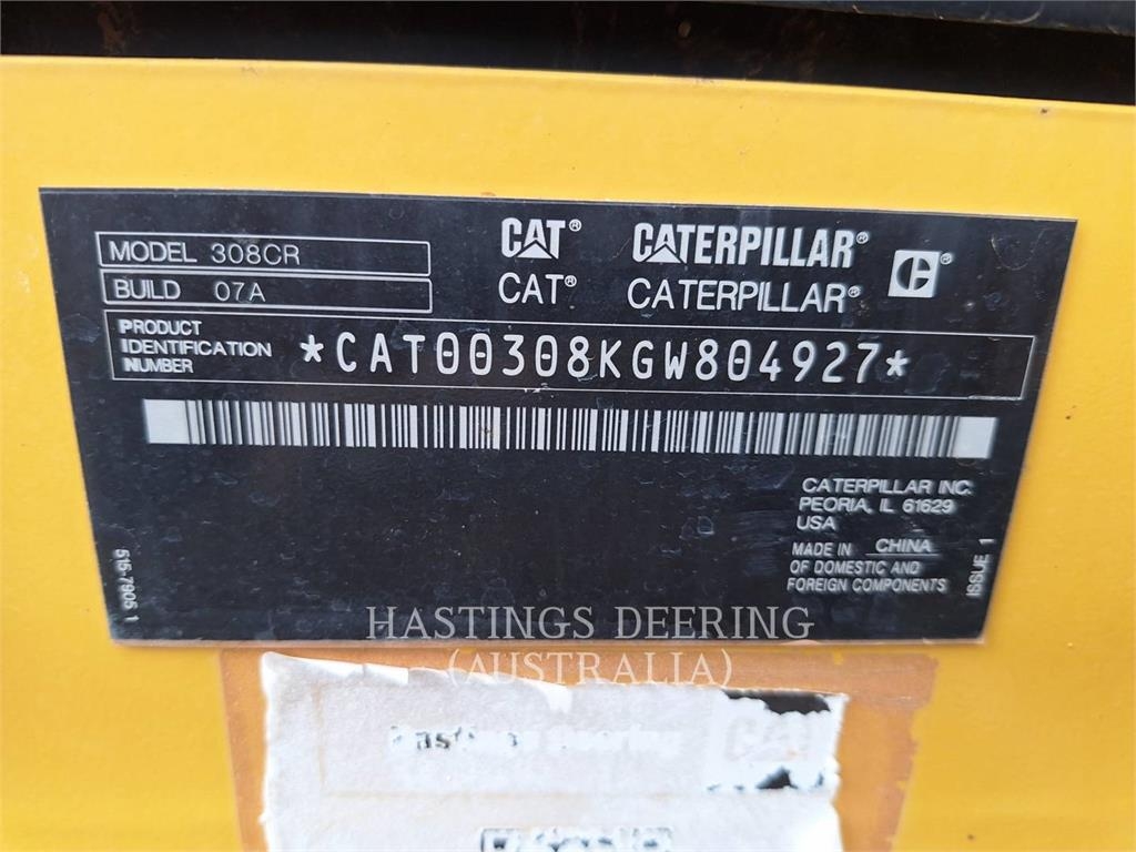CAT 308-07CR image 5