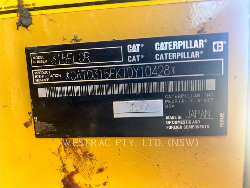 CAT 315FLCR image 6