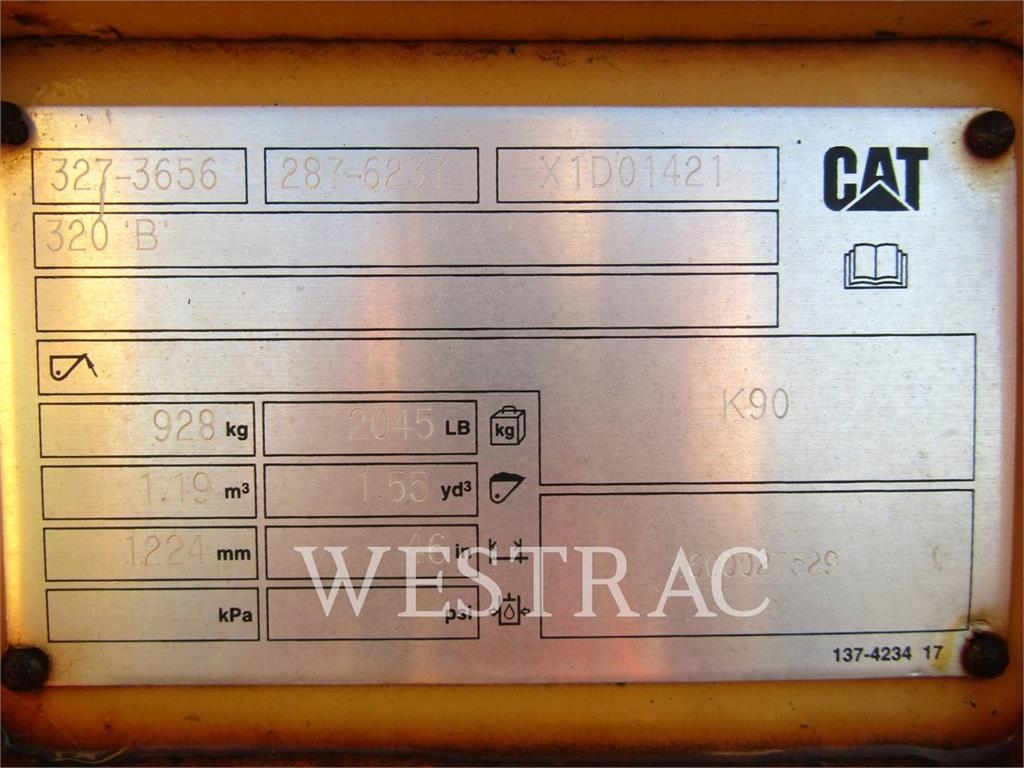 CAT 320B image 5