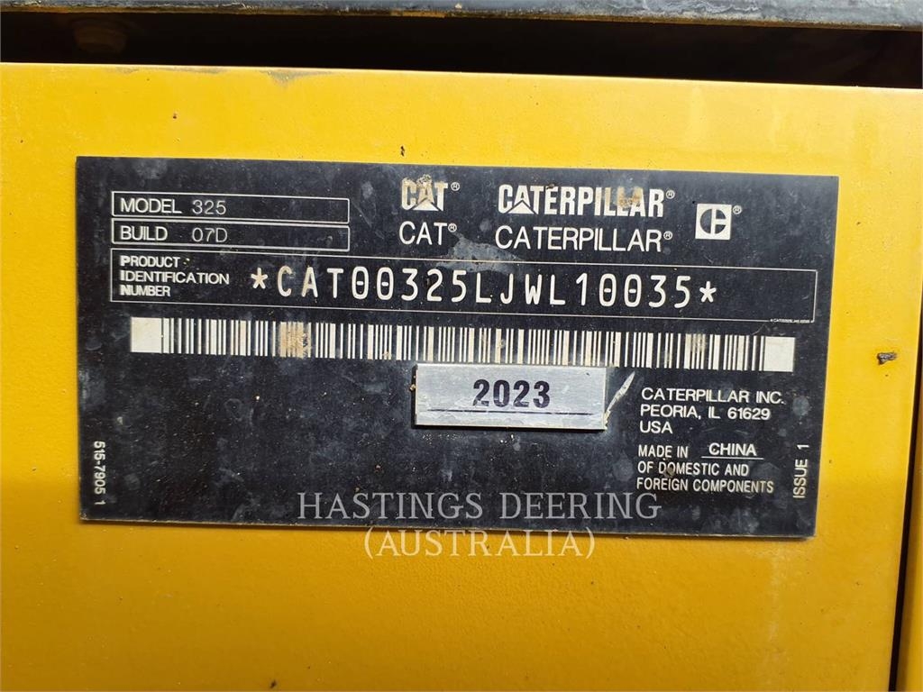 CAT 325-07 image 6