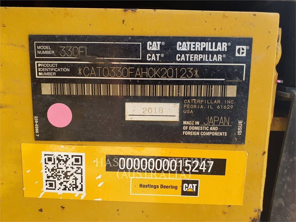 CAT 330FL image 6
