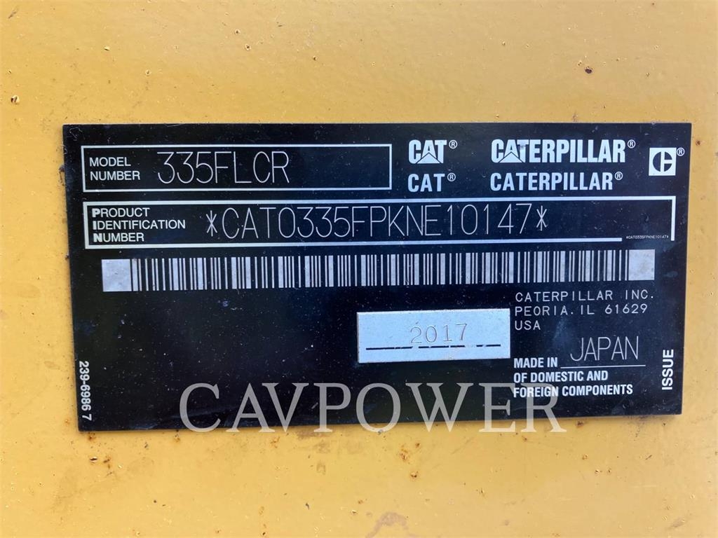 CAT 335FLCR image 6