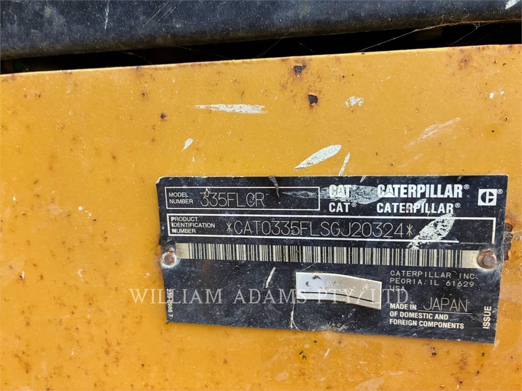 CAT 335F LCR image 6