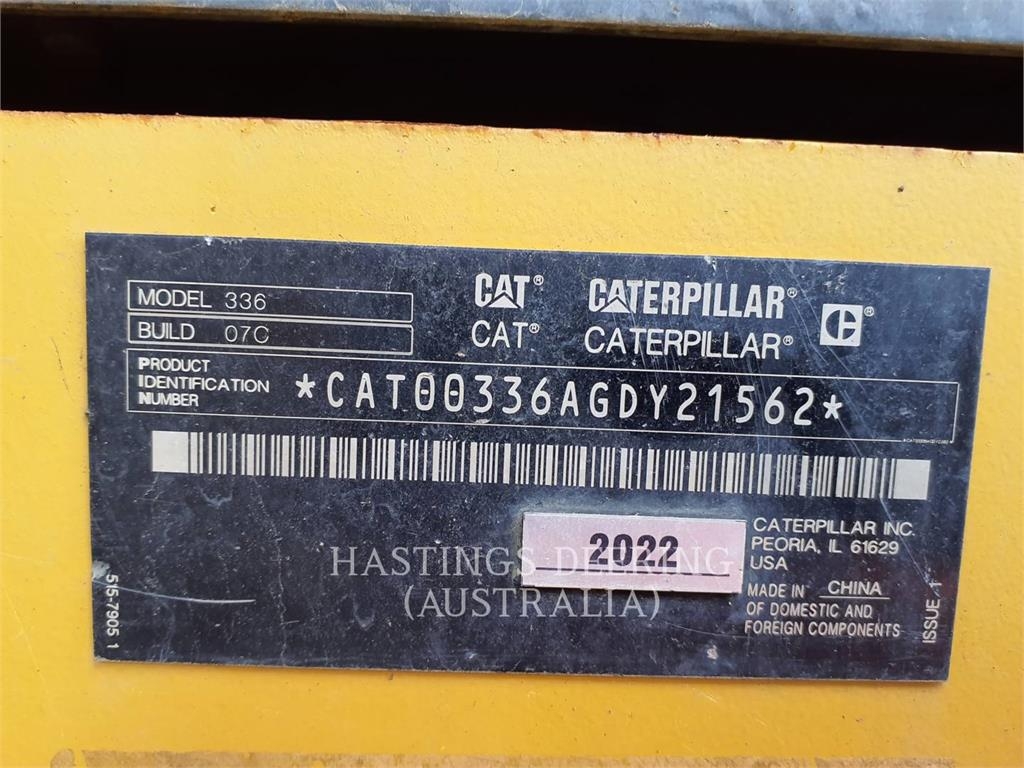 CAT 336-07 image 6