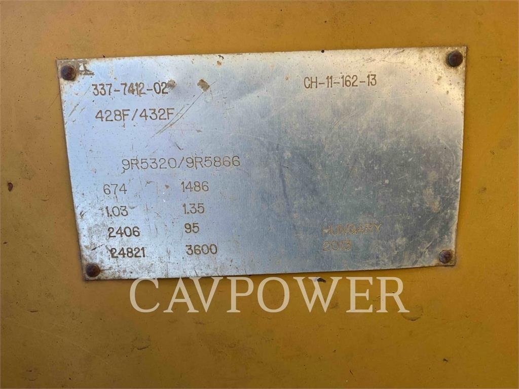 CAT 432F image 12