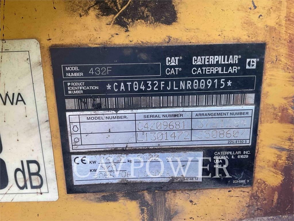 CAT 432F image 6