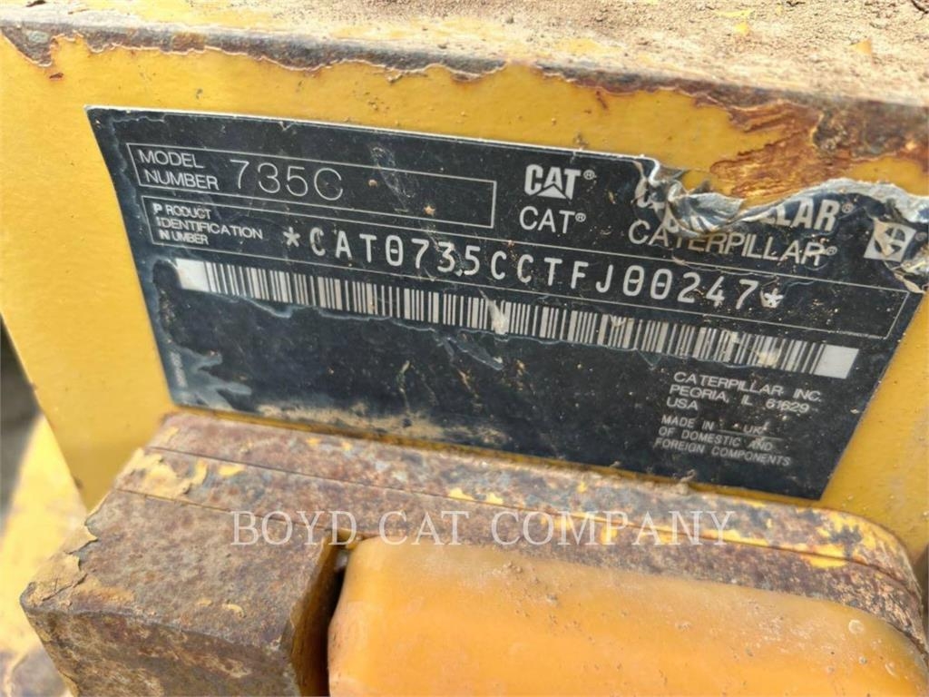 2017 CAT 735C For Sale - 344,444 USD | Cat Used