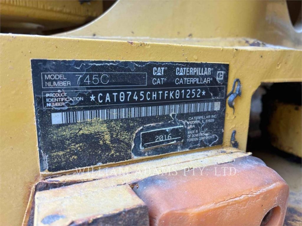 CAT 745C image 6