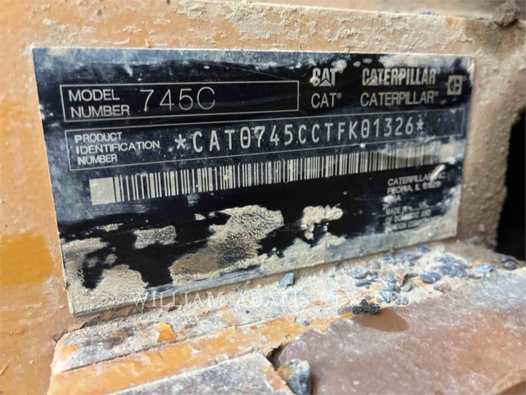 CAT 745C image 6