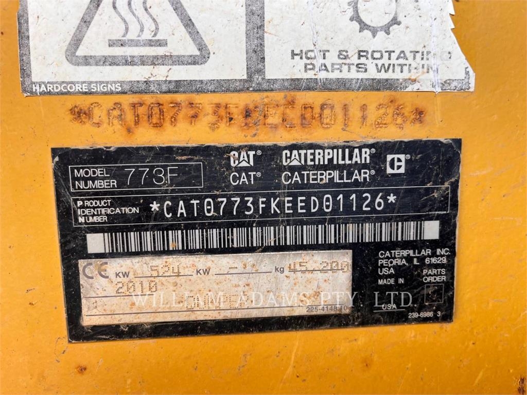 CAT 773F image 6