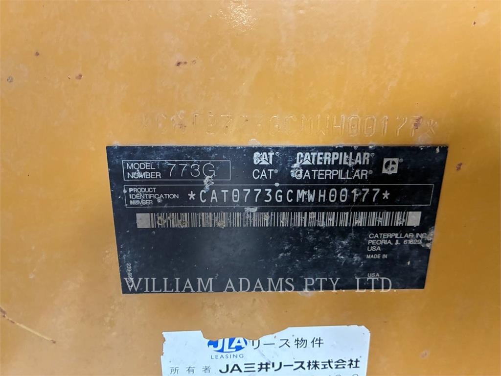 CAT 773GLRC image 6