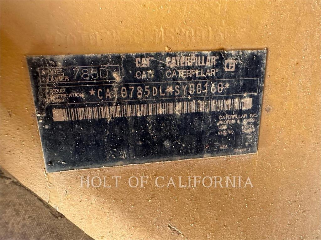 CAT 785D image 5