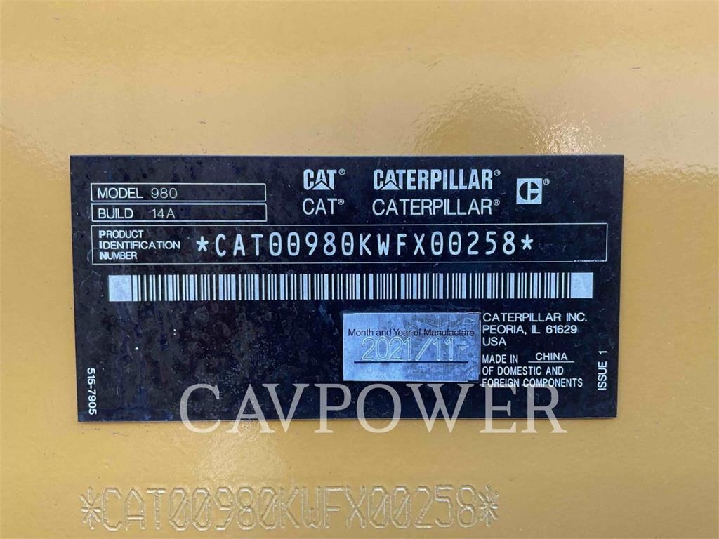 CAT 980 image 6