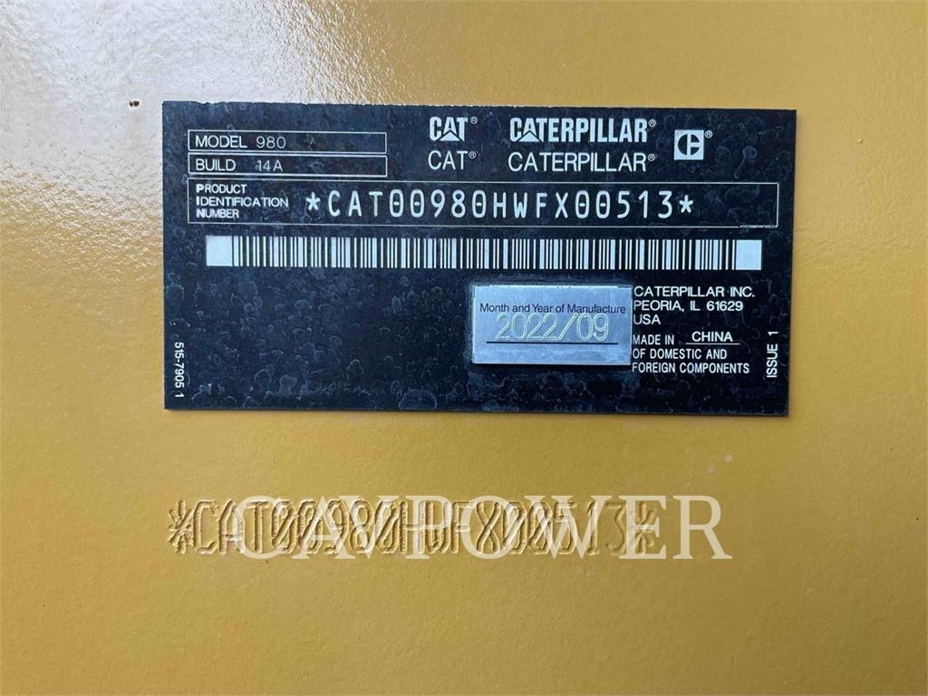 CAT 980 image 6