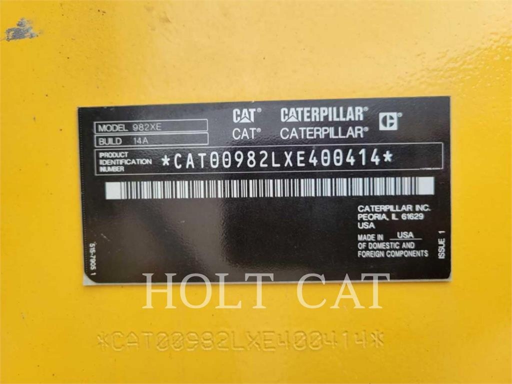 2024 CAT 982 XE For Sale - 672,000 USD | Cat Used