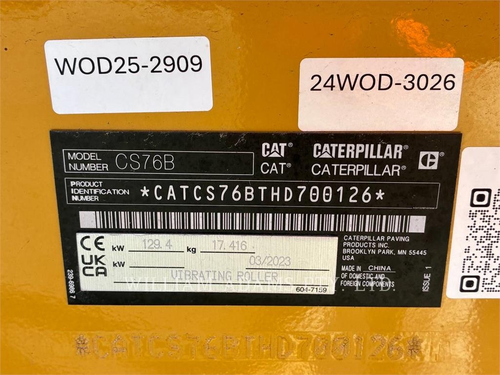 CAT CS76B image 6