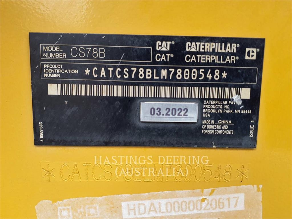 CAT CS78BLRC image 6