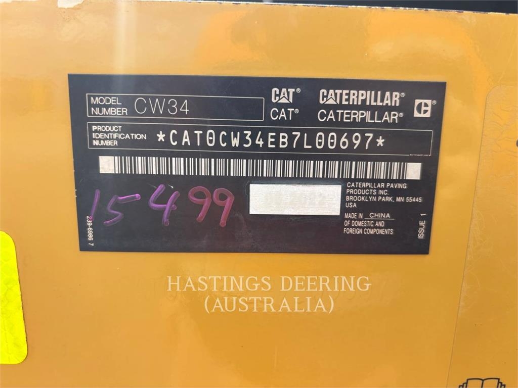 CAT CW34LRC image 6