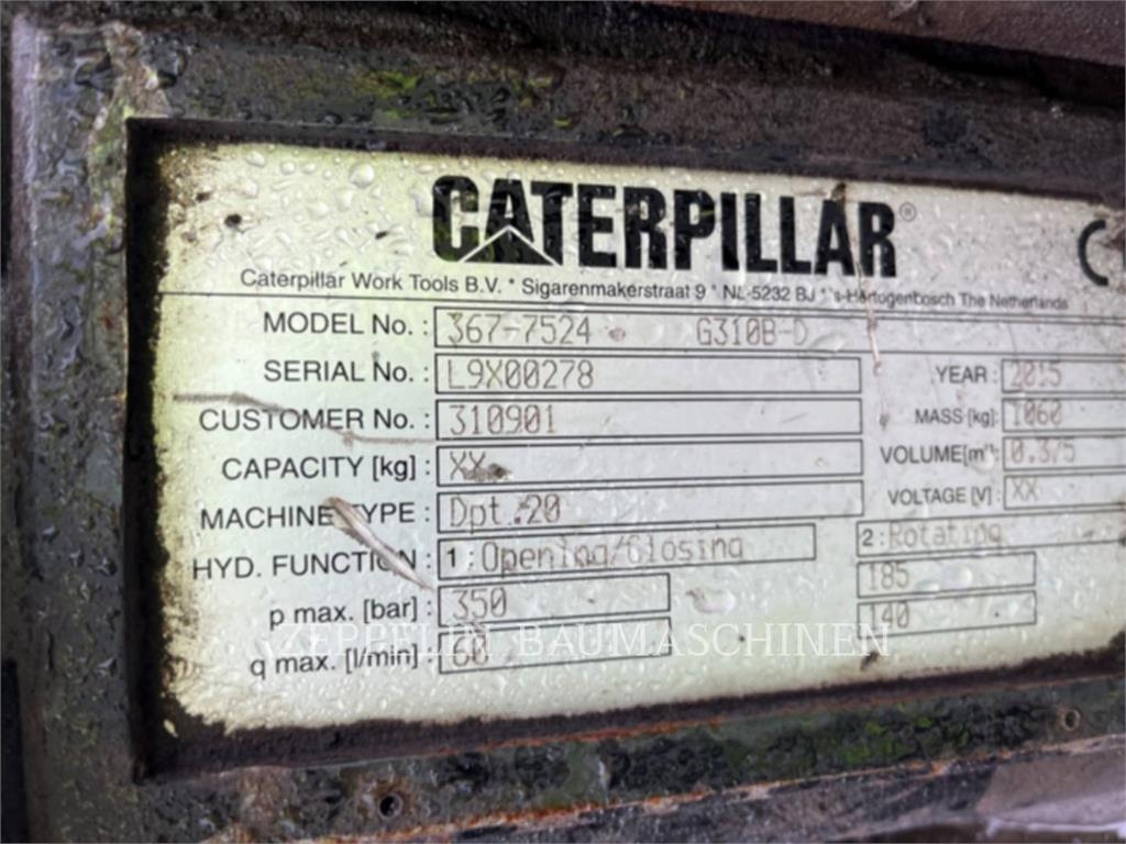 CAT PRIMÄRPRODUKTE KOMP., Gripere, Anlegg