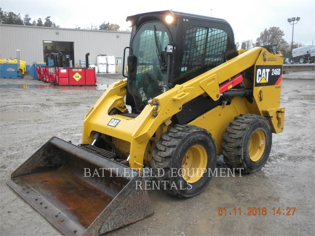 Caterpillar 246DLRC, Skid Steer Loaders, Construction