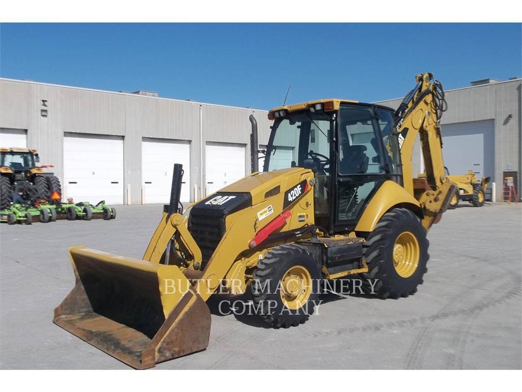 Caterpillar 420 F backhoe loader Construction CATERPILLAR WORLDWIDE