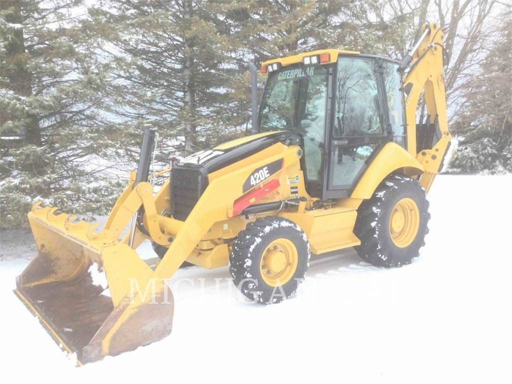 Caterpillar 420E backhoe loader Construction CATERPILLAR WORLDWIDE
