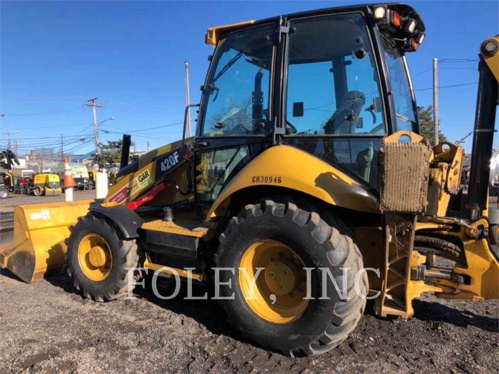Caterpillar 420F backhoe loader Construction CATERPILLAR WORLDWIDE