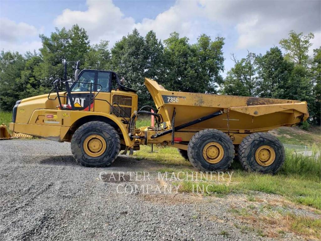 Caterpillar 735B Articulated Dump Trucks (ADTs) Construction