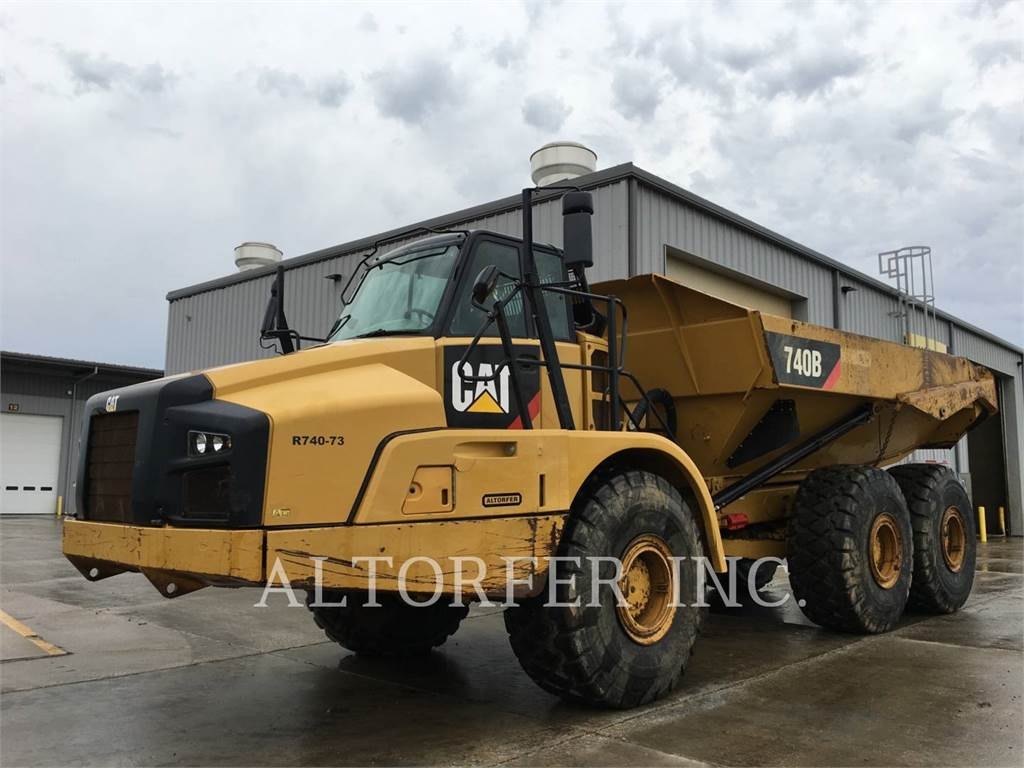 Caterpillar 740B Articulated Dump Trucks (ADTs) Construction