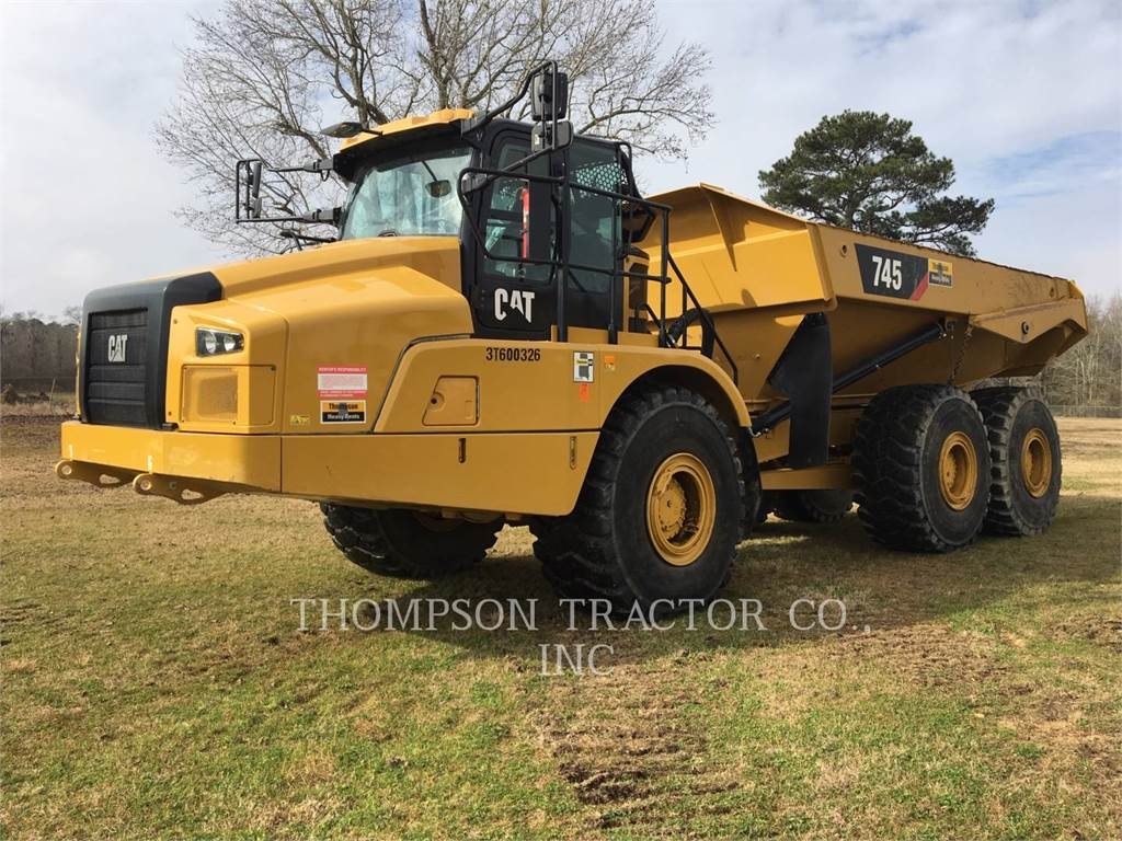 Caterpillar 745 Articulated Dump Trucks (ADTs) Construction