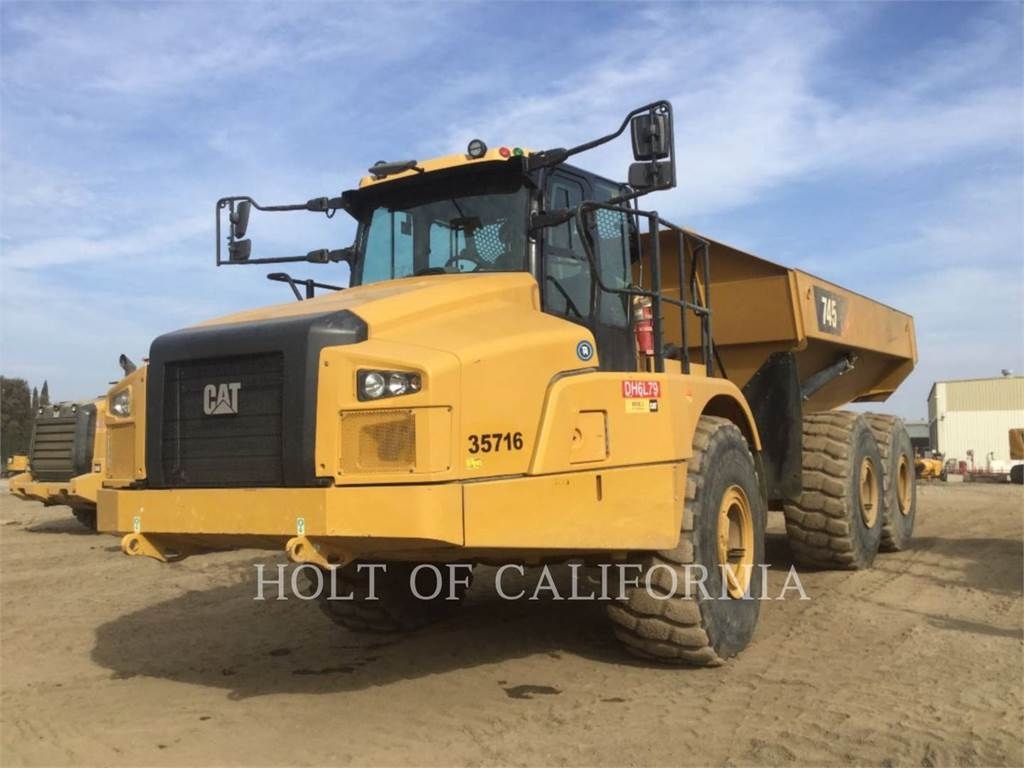 Caterpillar 745 Articulated Dump Trucks (ADTs) Construction