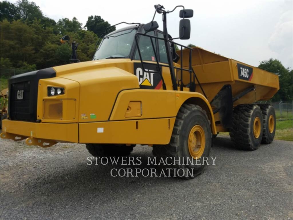 Caterpillar 745C Articulated Dump Trucks (ADTs) Construction