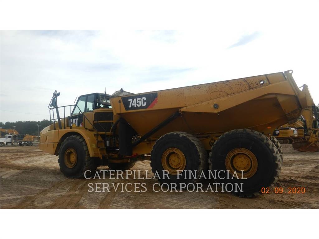 Caterpillar 745C Articulated Dump Trucks (ADTs) Construction