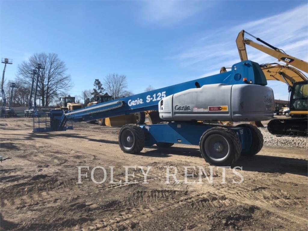 Genie S125 Articulated boom lifts Construction CATERPILLAR WORLDWIDE