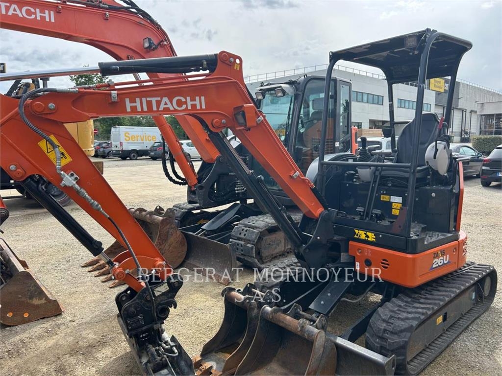 墨竹 26 HITACHI ZX26U-5N Excavators Auction Results