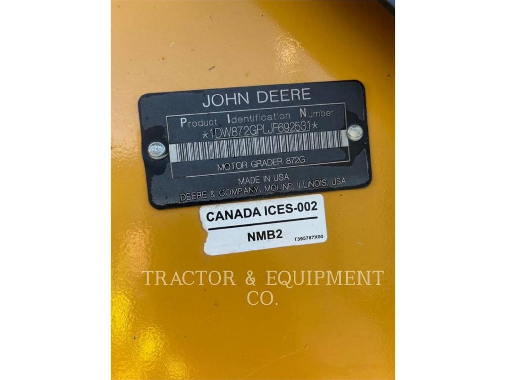 2019 John Deere 872GP For Sale - 168,600 USD | Cat Used