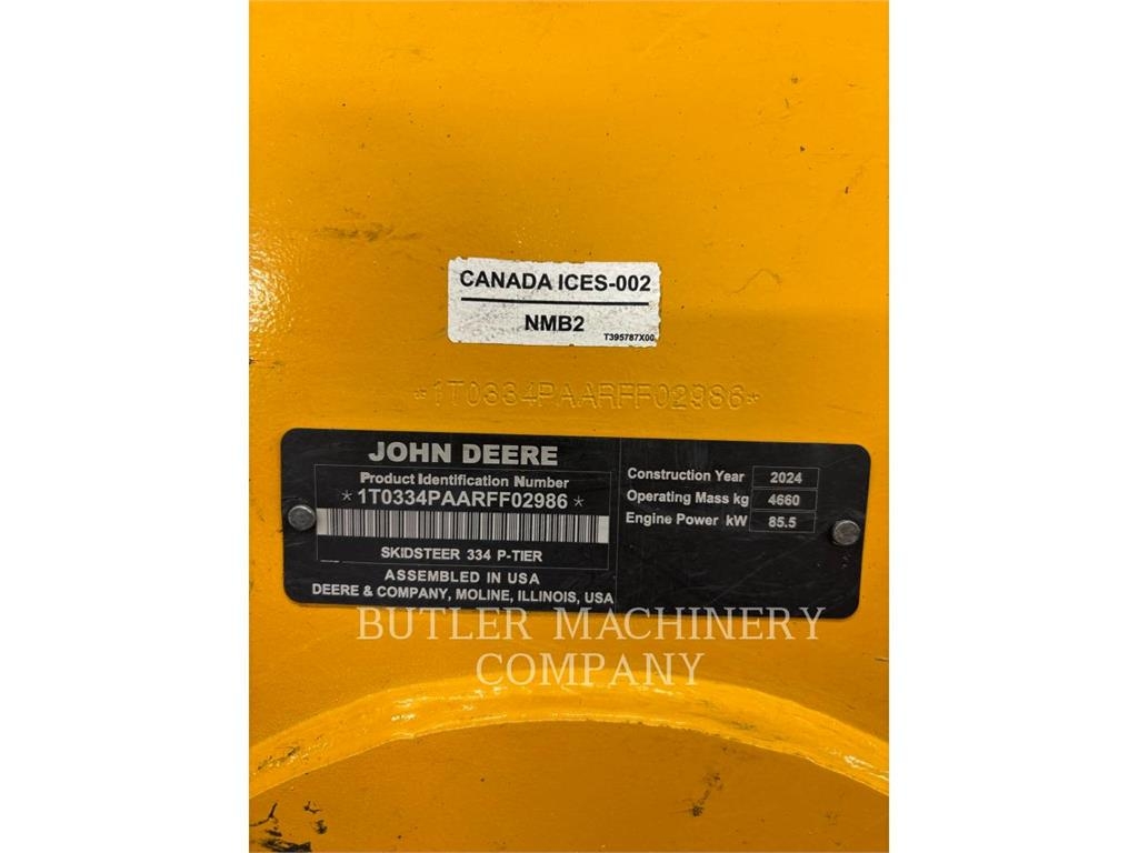 2024 John Deere & CO. 334P For Sale - 62,000 USD | Cat Used