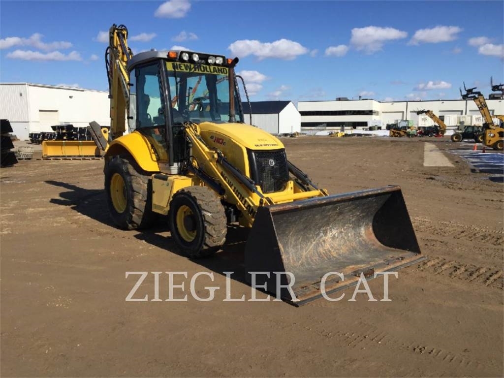 New Holland B110C backhoe loader Construction CATERPILLAR WORLDWIDE